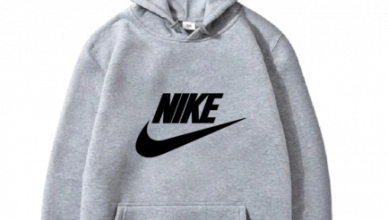 Latest Gray Nike Hoodie