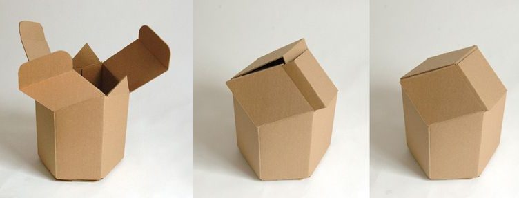Hexagon Cardboard Boxes